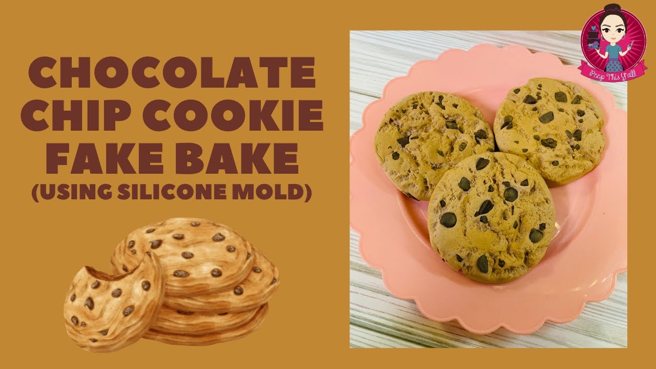 Let’s make realistic Fake Bake Chocolate Chunk Cookies with a mold! #fakebake #peepthisyall