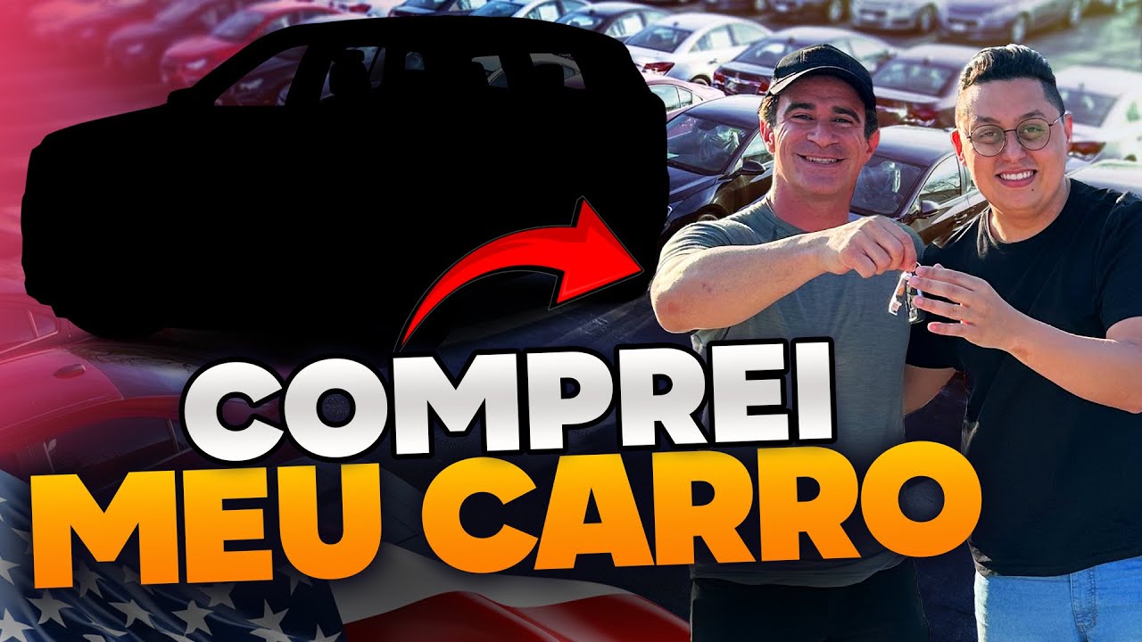 COMPRANDO O PRIMEIRO CARRO NOS EUA 🇺🇸