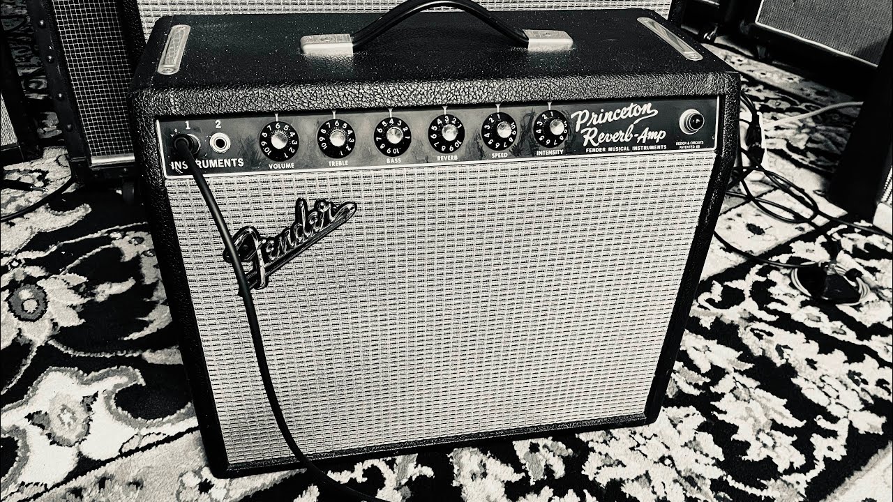 A Bunch Of Cool Old Guitars Straight Into An Amp…