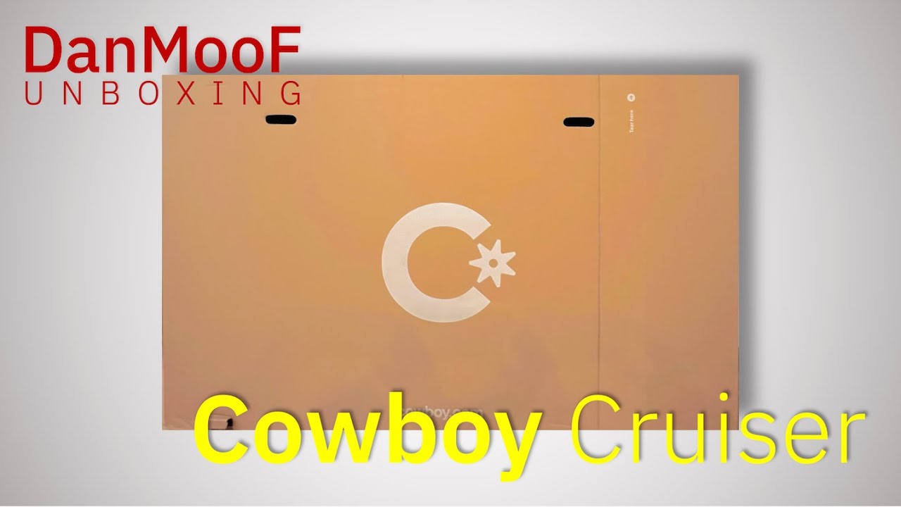 Unboxing the Cowboy Cruiser!