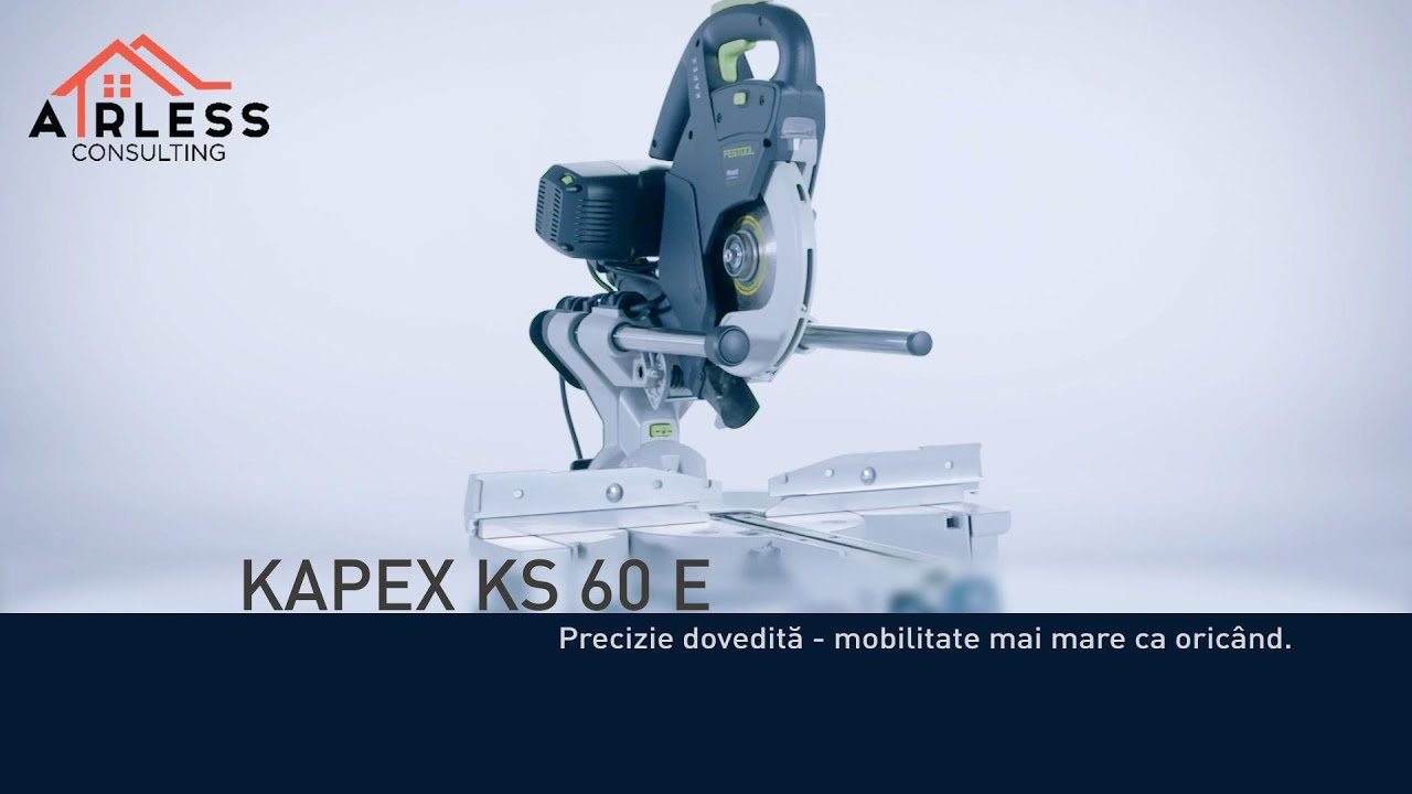 Ferastrau circular stationar cu sanie de glisare KAPEX KS 60 E Festool