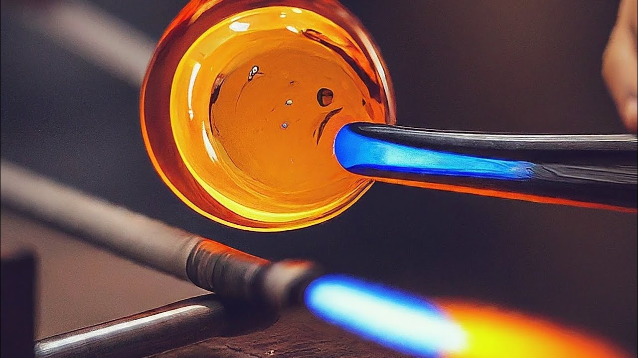 Mind Blown! 🤯 How Ordinary Sand Turns Into Stunning Glass |