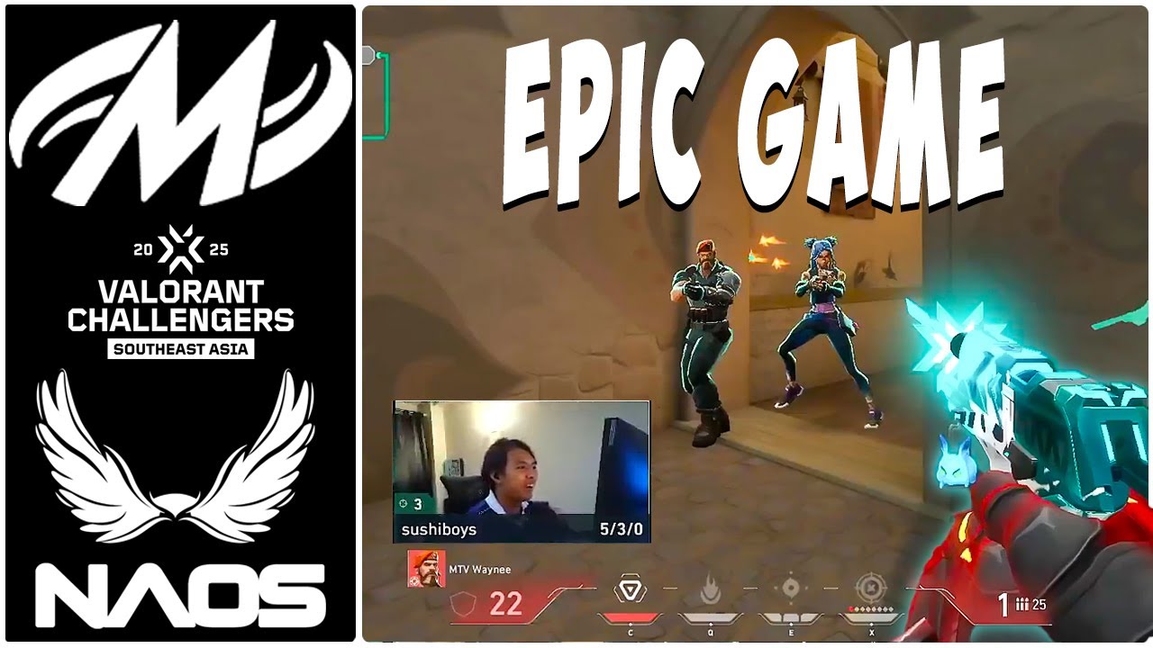 Motiv Esports vs NAOS Esports - HIGHLIGHTS - VCT Challengers SEA 2025