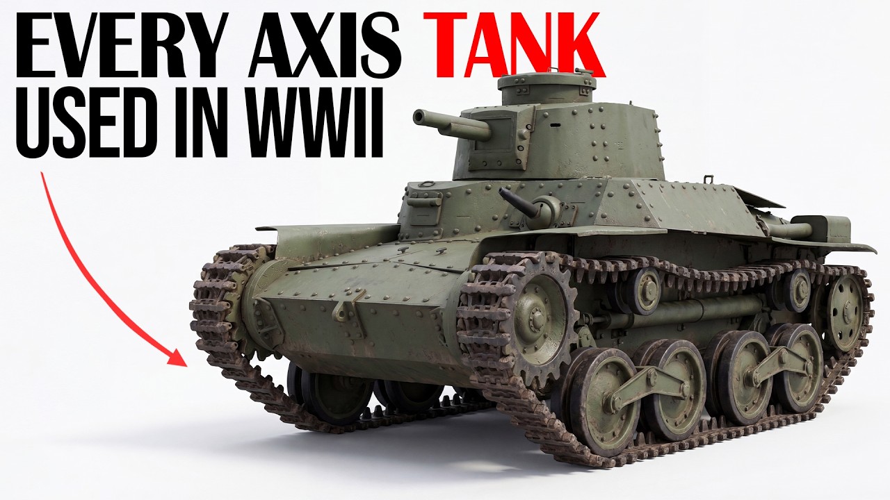 Every Axis Tank Used in WWII