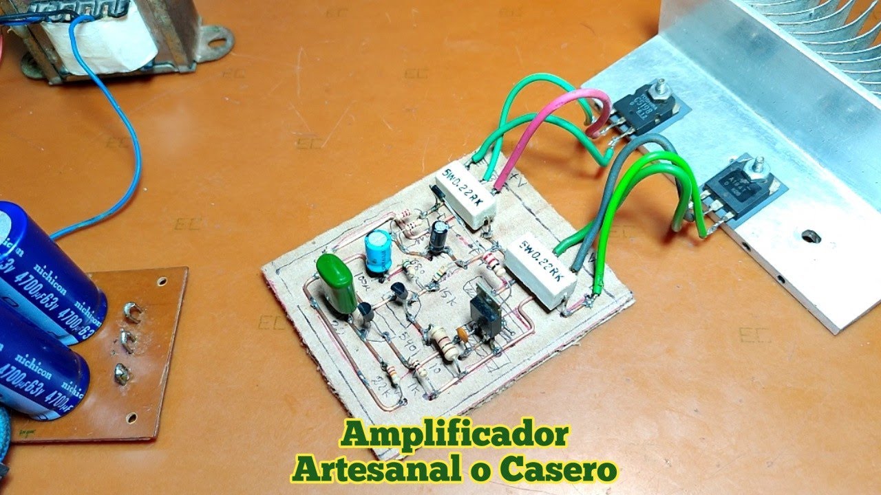 Amplificador De Audio Muy Fácil Construir | Parte 2