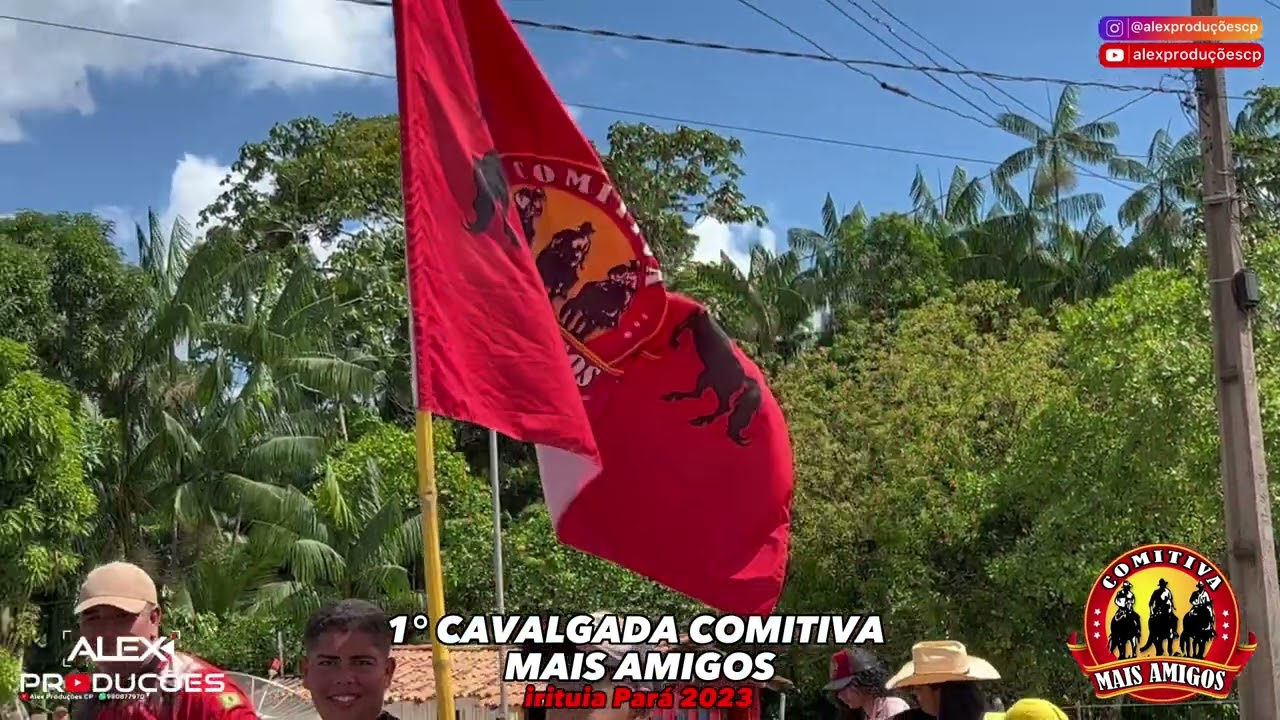 1° CAVALGADA DA COMITIVA MAIS AMIGOS DA VILA PIQUIÁ IRITUIA PARÁ 2023