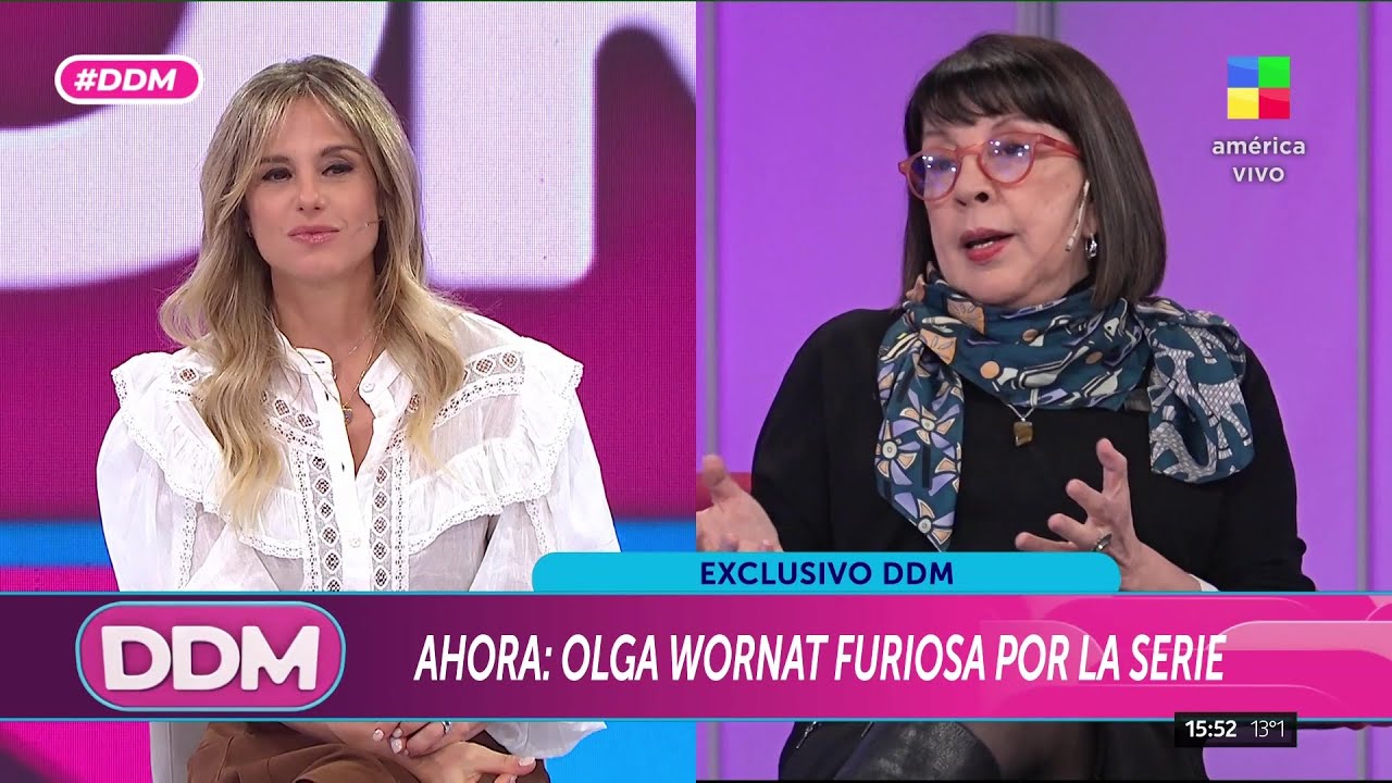 💥 LA PERIODISTA OLGA WORNAT FURIOSA CON LA SERIE DE MENEM