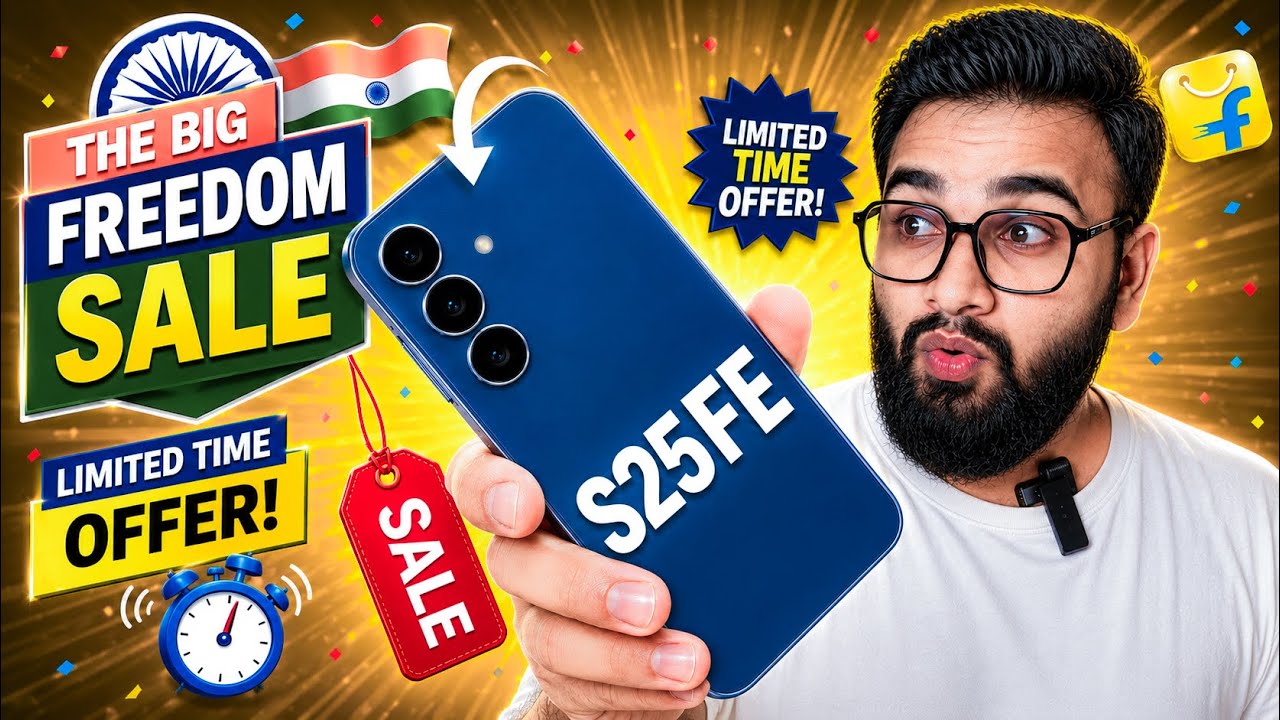 Samsung Galaxy S25 FE || Big Price Drop Flipkart Freedom Sale 2026