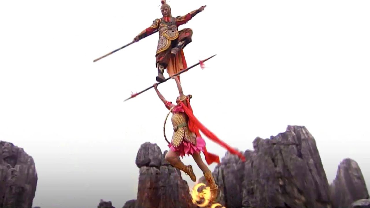 哪吒大戰孫悟空！ 二郎神也來湊熱鬧，中國神話體系中三大反骨仔登場！