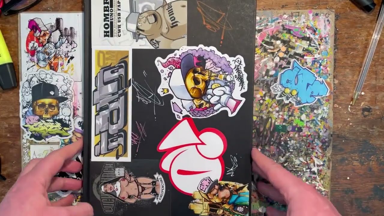 5 Year Old Graffiti Blackbook from 2017! - Flipthrough