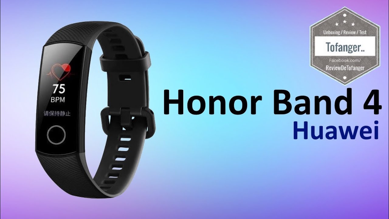 SmartWatch Huawei Honor Band 4 - Распаковка