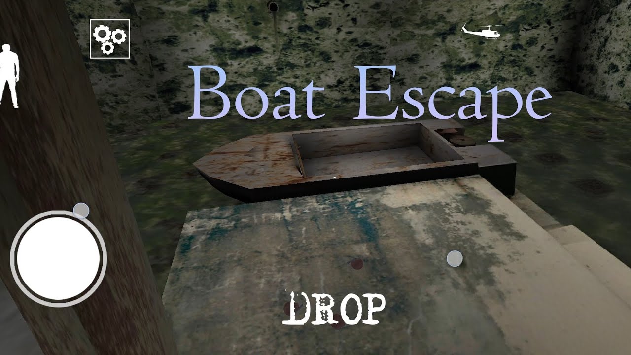 Escape with Boat in Granny Chapter 2 | Boat Escape Ending 🚤