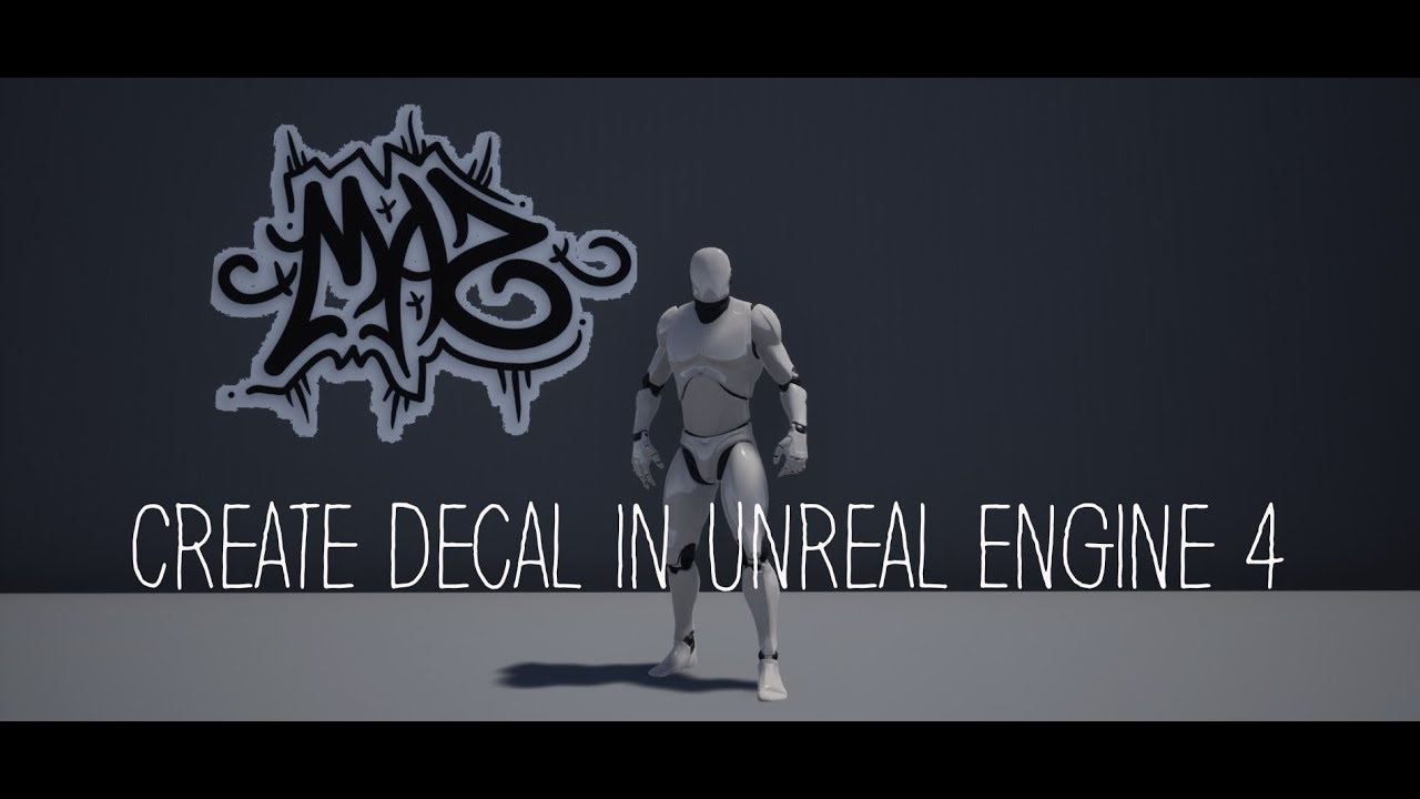 Create Decal in Unreal Engine 4