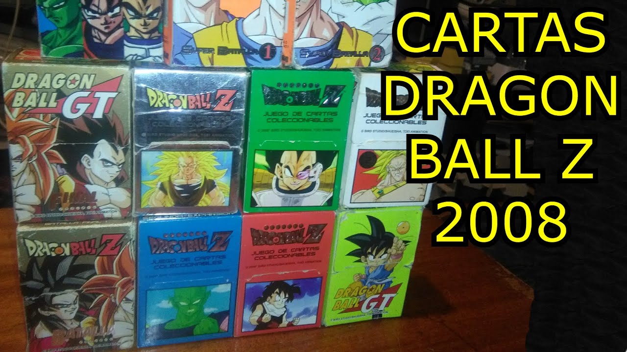 Cartas Dragon Ball Z Colección Recordando buenos tiempos