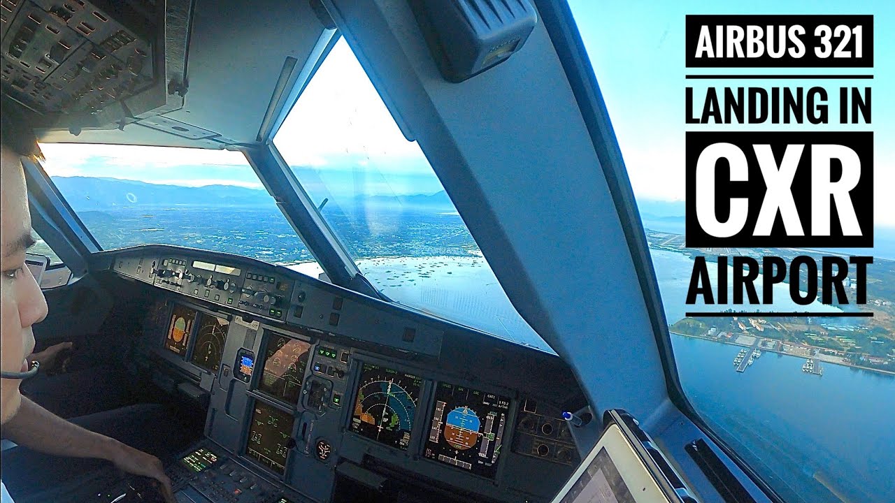 Bay đến Nha Trang - Sân bay Cam Ranh | Cockpit View