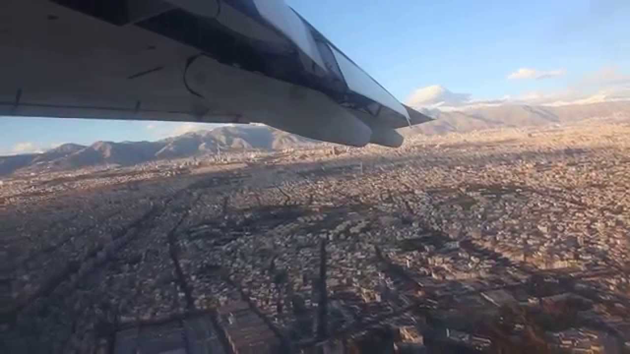 Landing on board Iranian Revolutionary Guards Antonov An-74 in Tehran