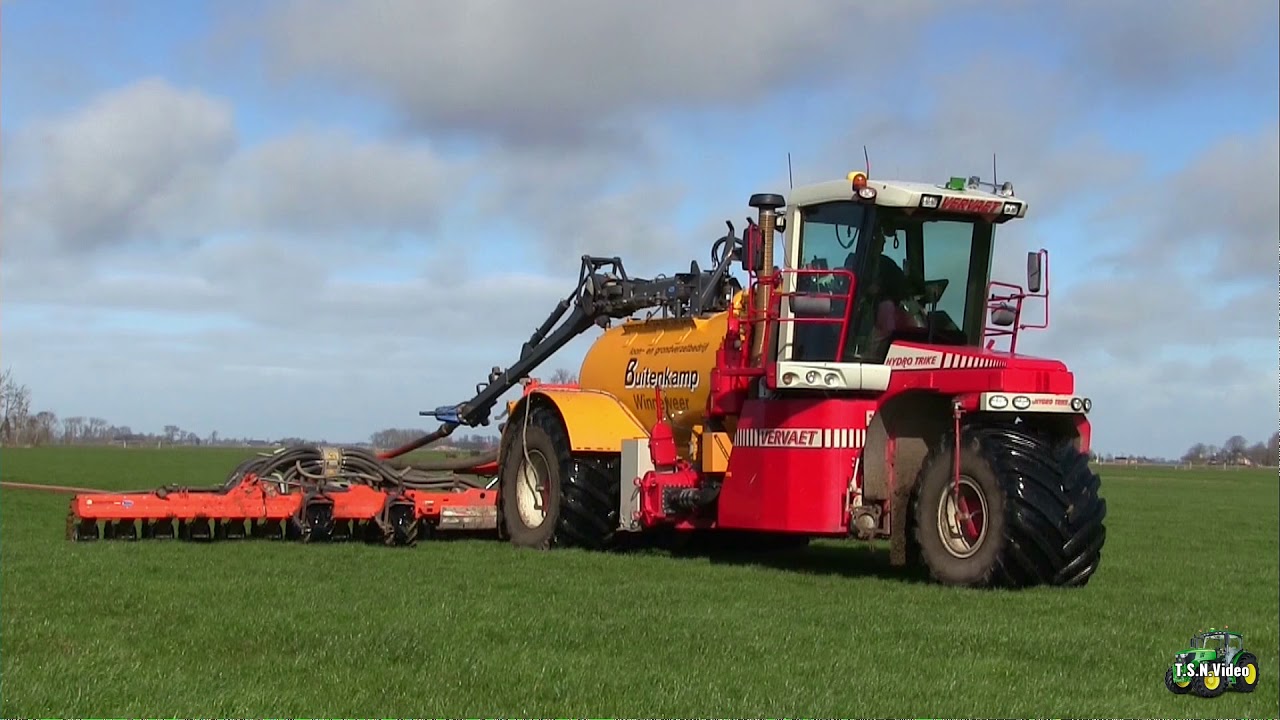 Zodebemesten met VERVAET HydroTrike. Loonb. Buitenkamp Winneweer.
