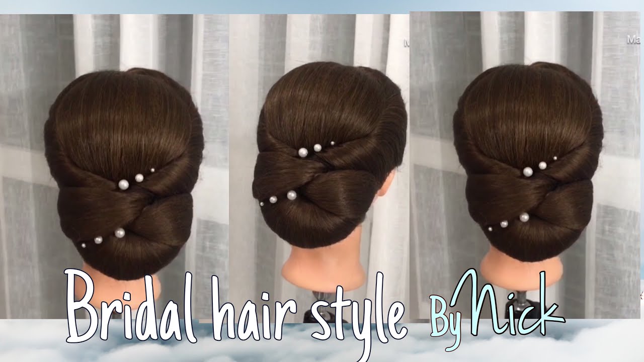 ผมเจ้าสาวแนวเรียบหรู Bridal hair style