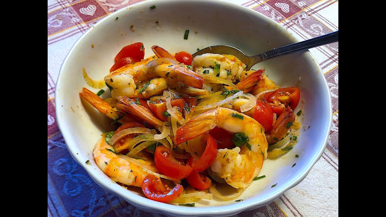 Mazzancolle alla catalana   cucinaconemidio