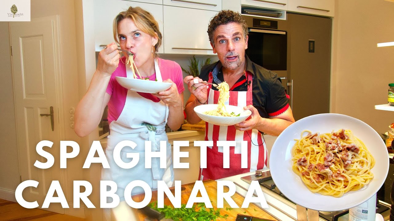 Spaghetti Carbonara I Vivi kocht mit Roberto Guerra