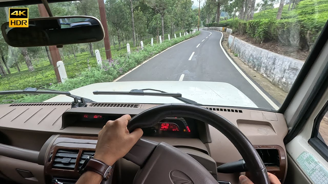 Kodanadu Estate Ooty Bolero Driving In Hills | #pov #india  #roadtripindia  #adventuretravel #bolero