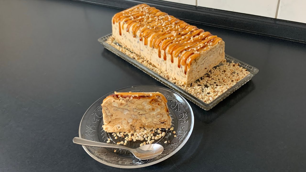 Eis ohne Eismaschine/ Nuss Eis / Eis selber machen / Nuss Karamell Eis / Eis Rezept/ einfach /