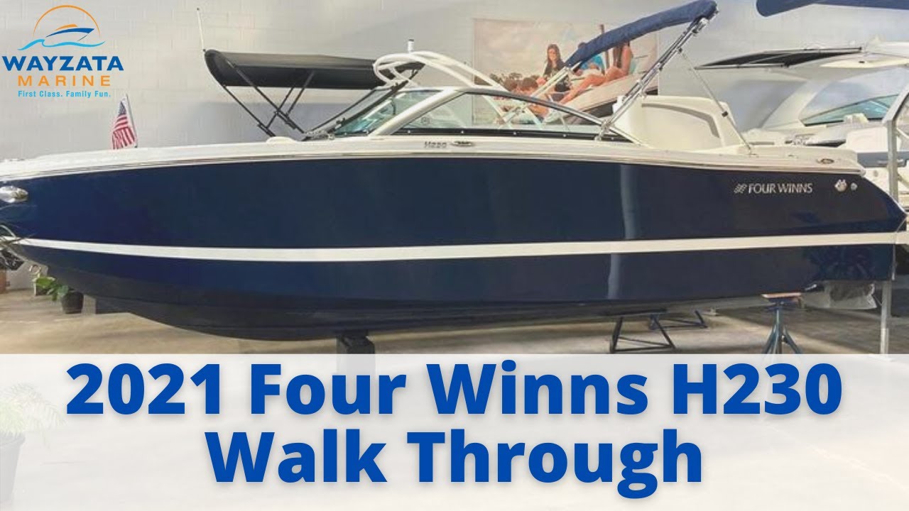 2021 Four Winns Horizon 230 Walk Through - Wayzata Marine