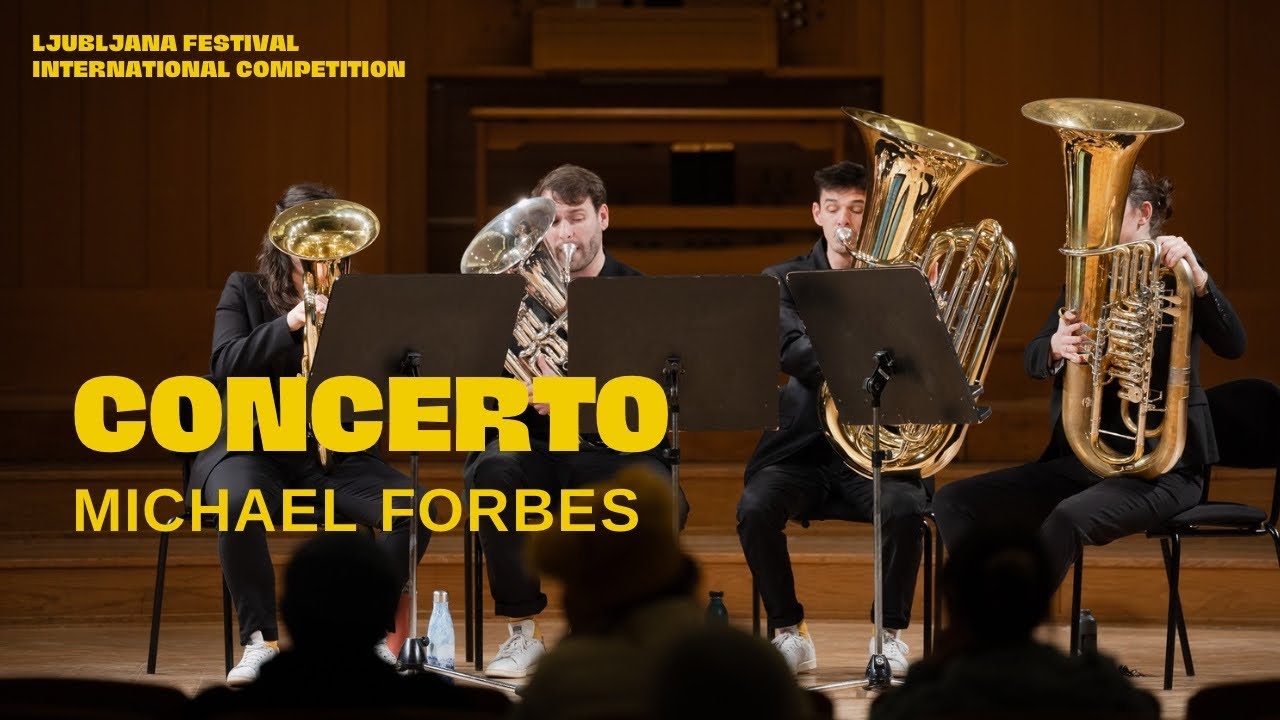 CONCERTO for Tuba/Euphonium Quartet - Michael Forbes // QUATUOR ELLIUS