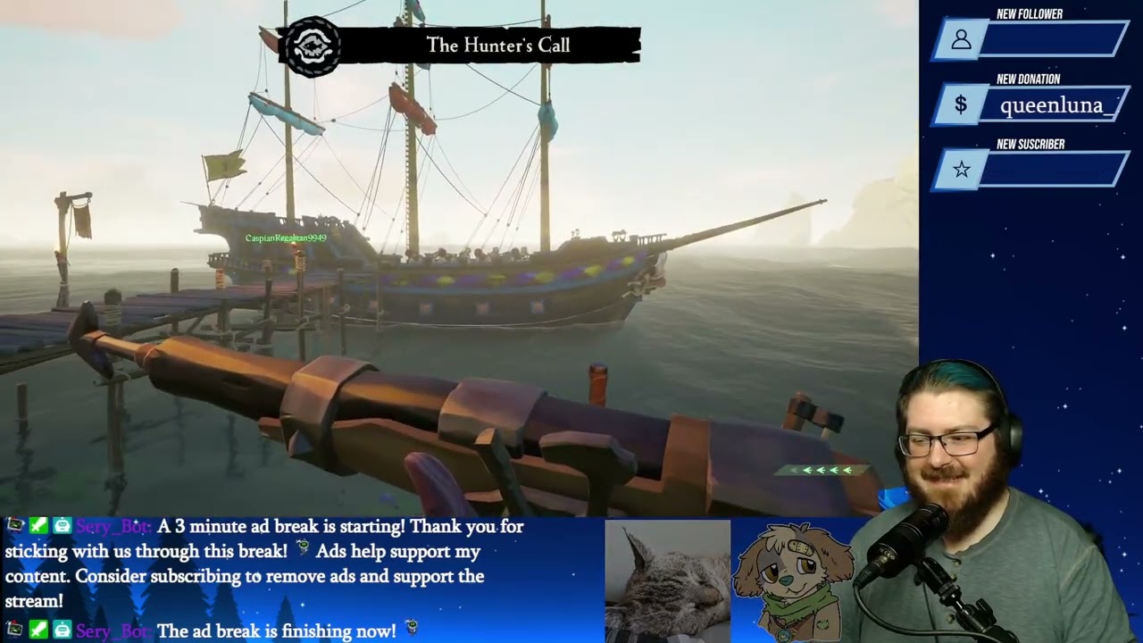 The Sea calls to me, I MUST SAIL | Sea of Thieves w/ LiminalLegion , Kegaman