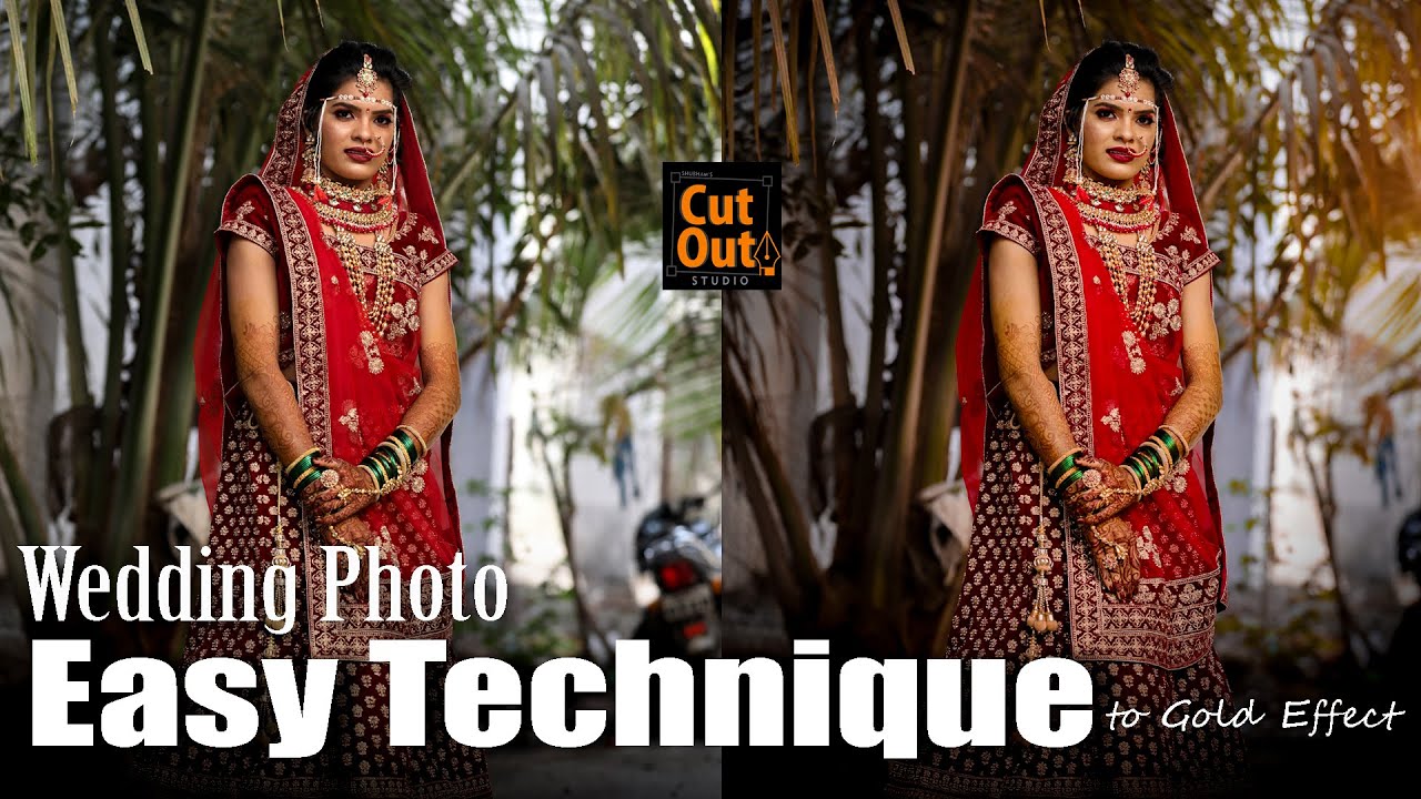Wedding Photo Editing || Golden Effect || 2021 Photoshop Tutorial