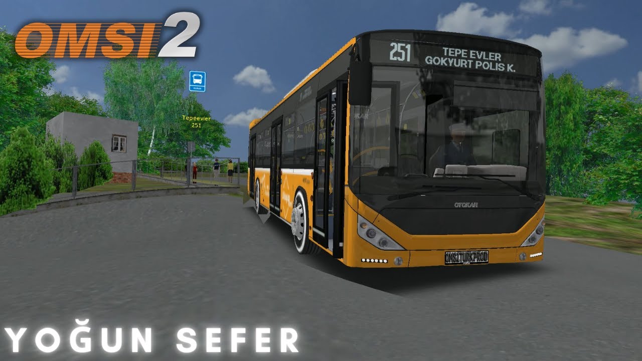 Otokar Kent LF İle 251 Hattı Seferi | Tepe Evler | OMSI 2