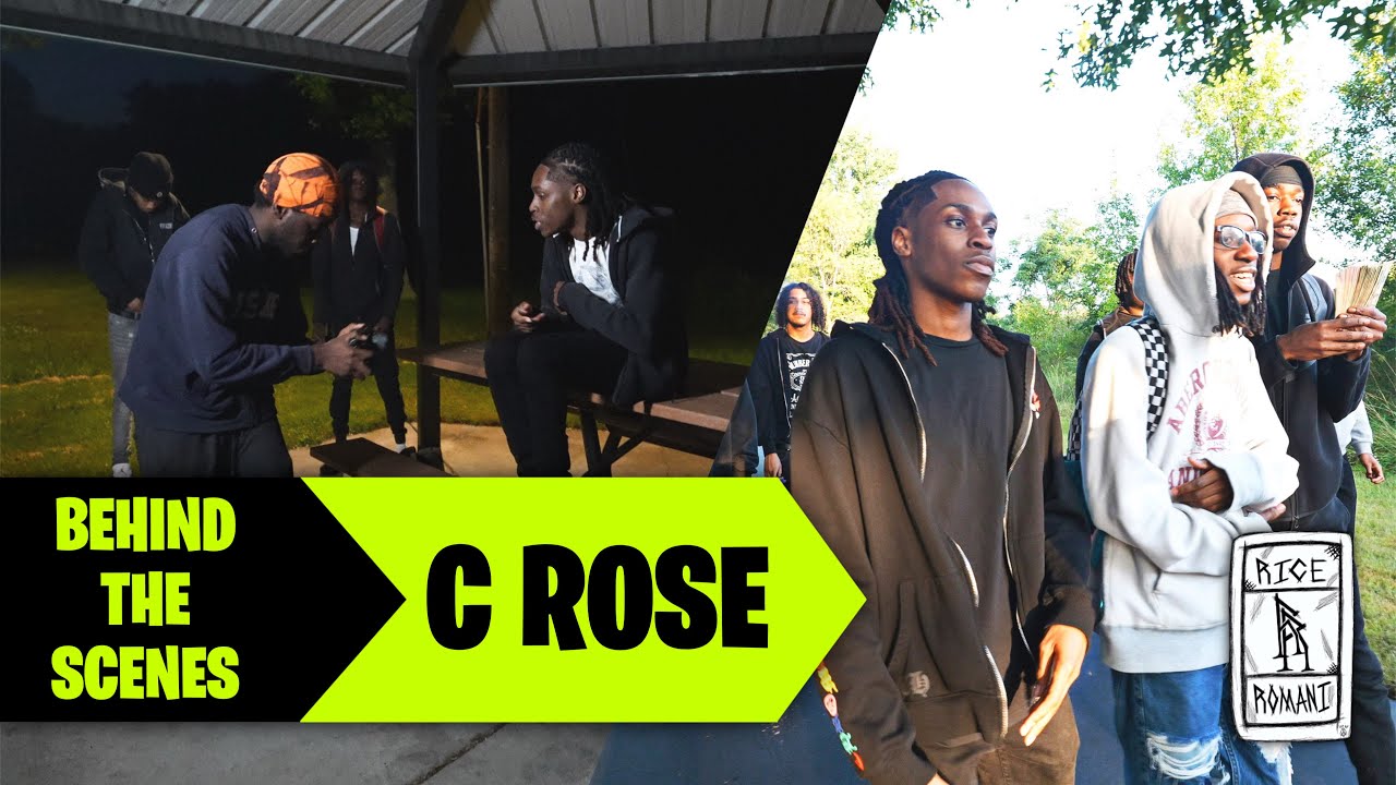 C Rose за кулисами будущих музыкальных клипов + интервью
