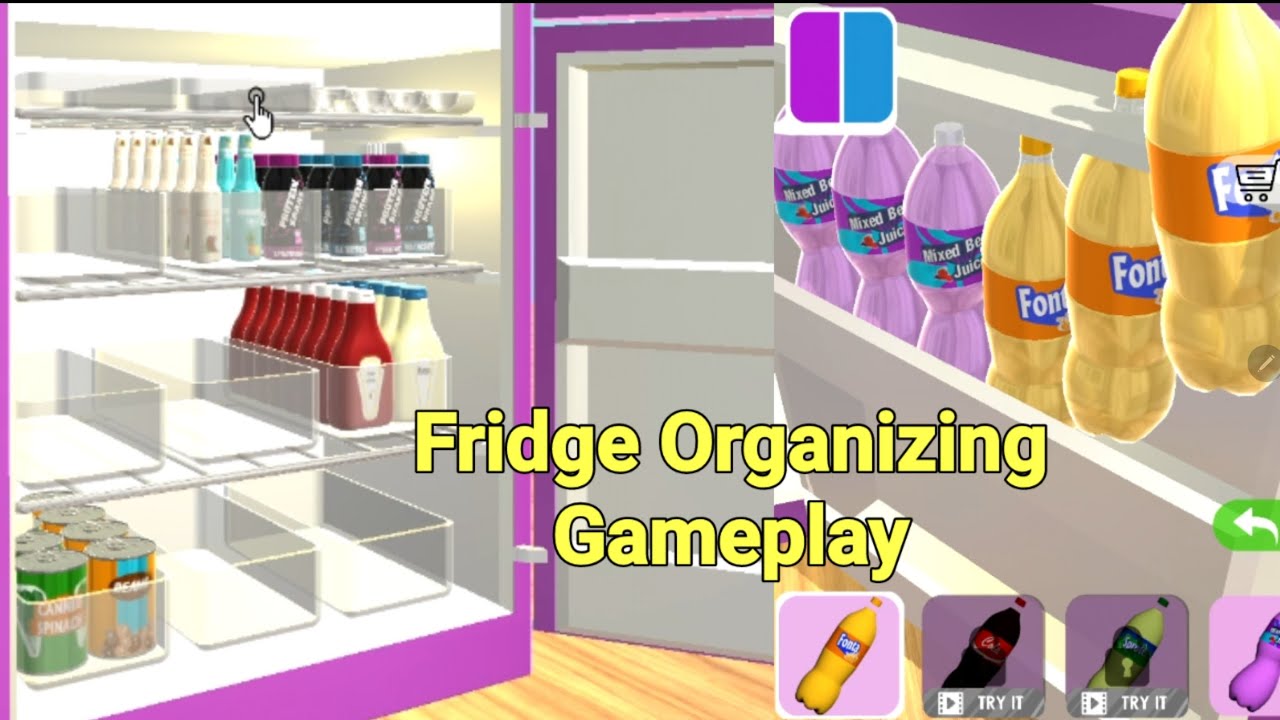 Fridge Organizing Game Gameplay
