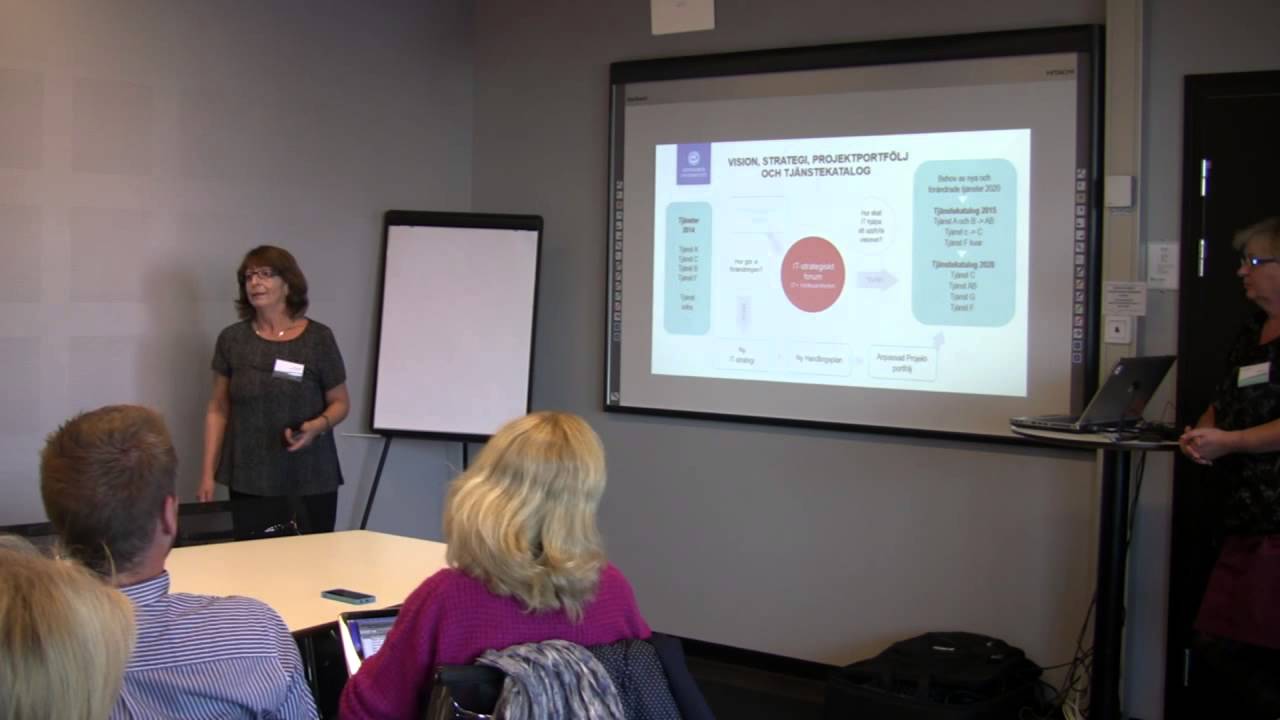 Marta Petrides & Barbro Carlsson - Verksamhetsförankrad IT-strategi