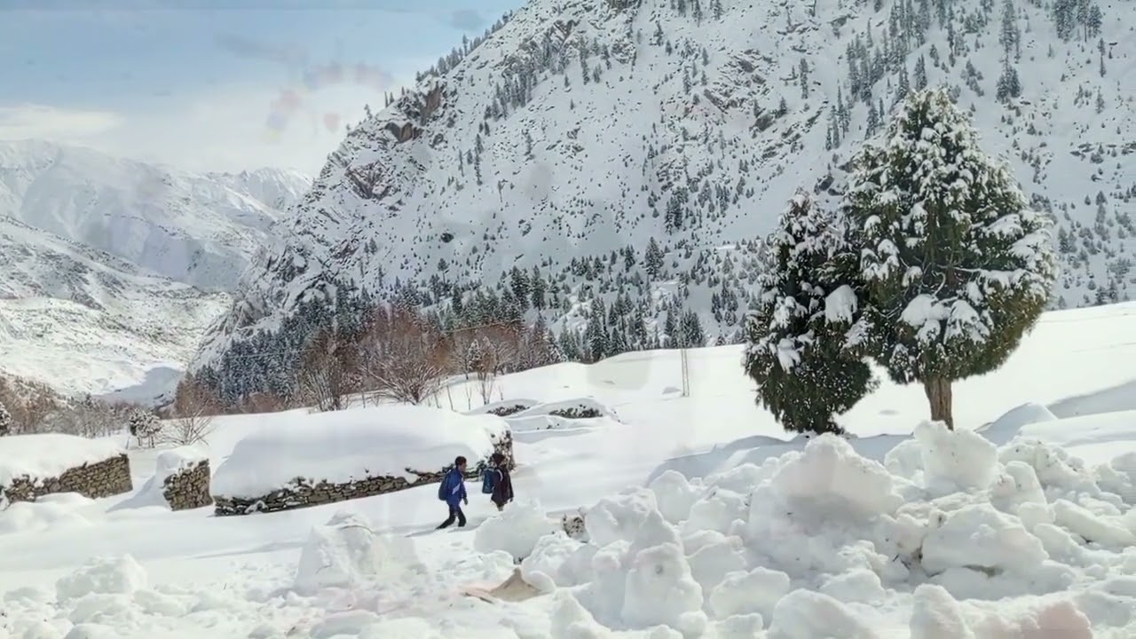 Winter session in rupal valley nangaparbat rupal face