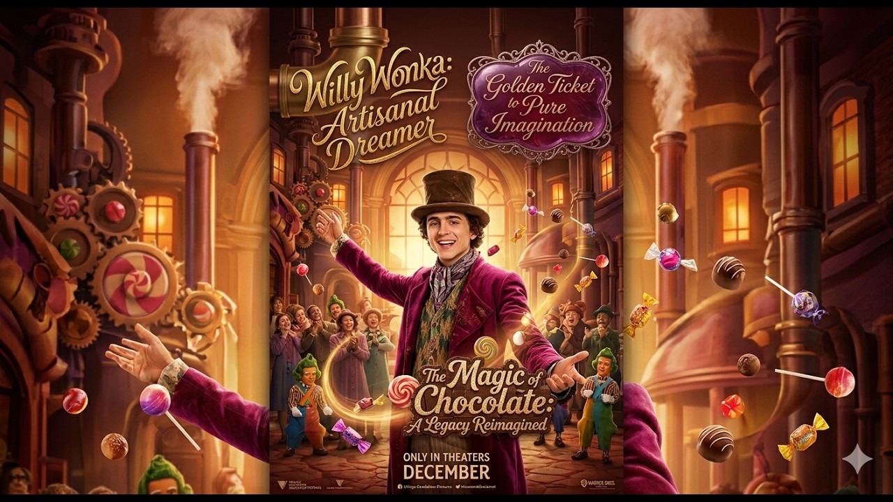▶️ Wonka/official trailer The DARK Secret Behind Wonka’s Origin Story 🍭