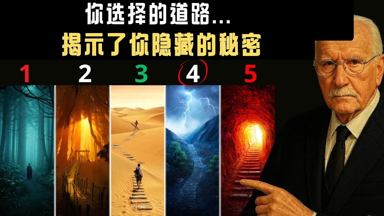 你选择的五条道路揭示了你隐藏的自我——卡尔·荣格测试 | 心理测试 | 卡尔·荣格