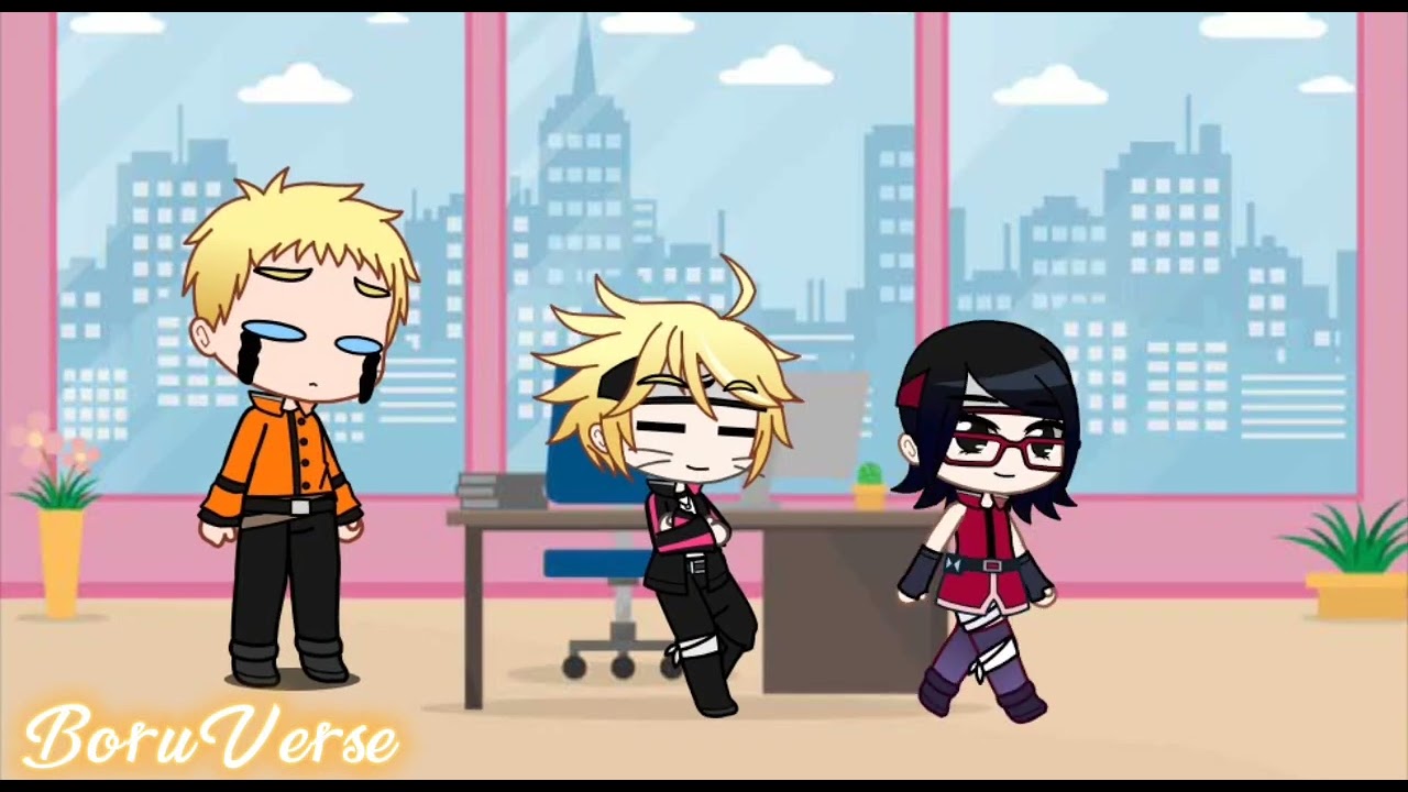 Boruto and Sarada travel back to their academy days| Borusara? | BoruVerse