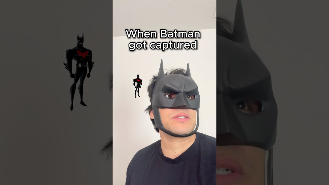 When Batman got captured #batmanbeyond #batman #dc #comics