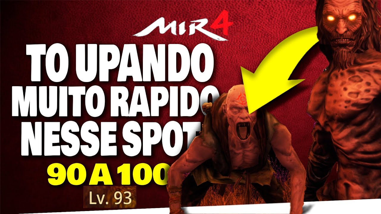 PRONTO ESSE É O MELHOR SPOT LEVEL 90 ATE 100 NO MIR4 NOSSO SEGREDINHO :)