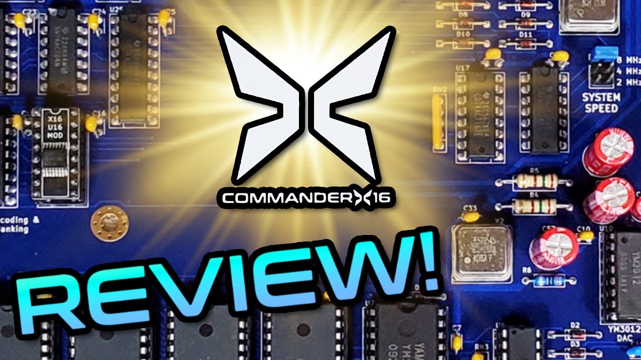 Наконец-то вышел обзор Commander X16!