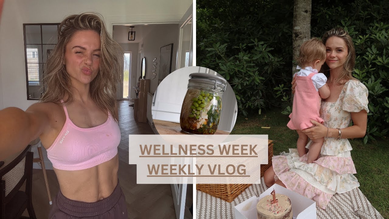 MEAL PREPPING, WELLNESS WEEK & BLAKES 1ST BIRTHDAY | Weekly vlog