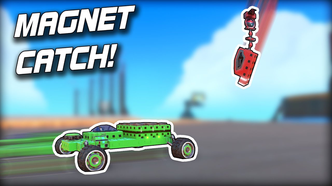 We Tried Playing Catch With Magnets And a Catapult. (Trailmakers Gameplay)
