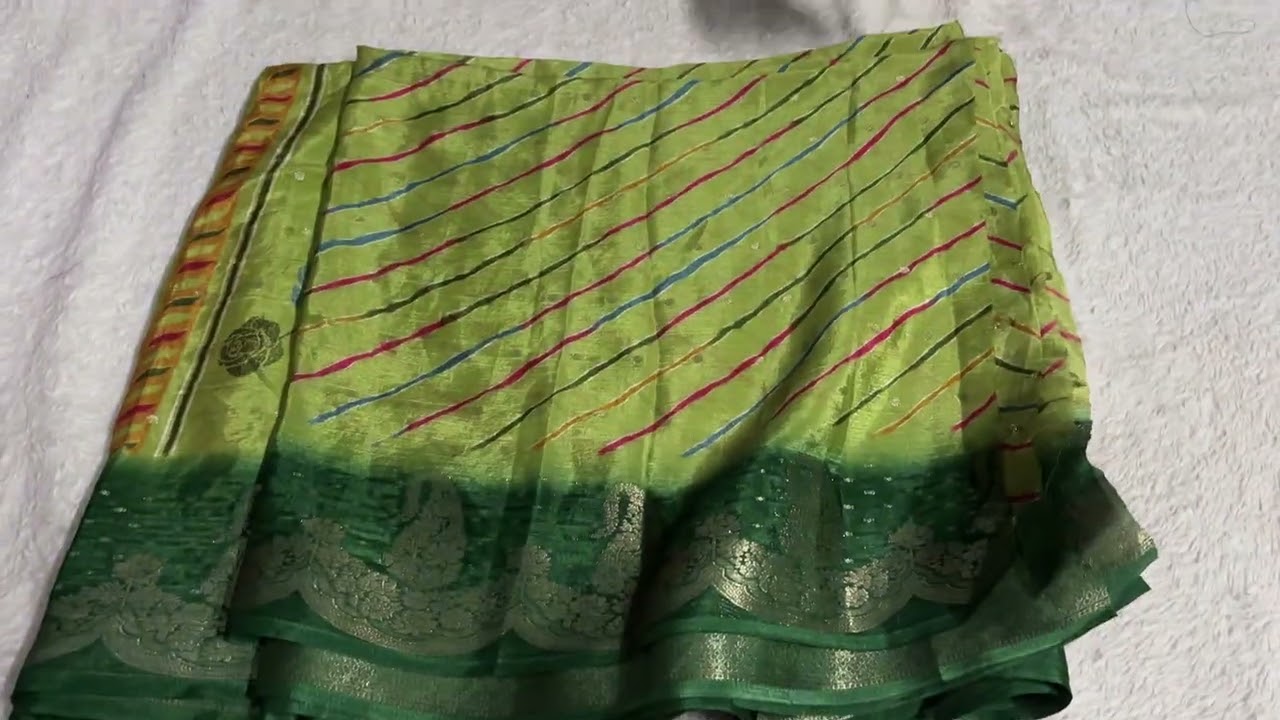 ❤❤#chinnon 2 cut piece saree₹200 #whatsapp 6305077202🛍🛍#customization #onlineshopping ❤❤