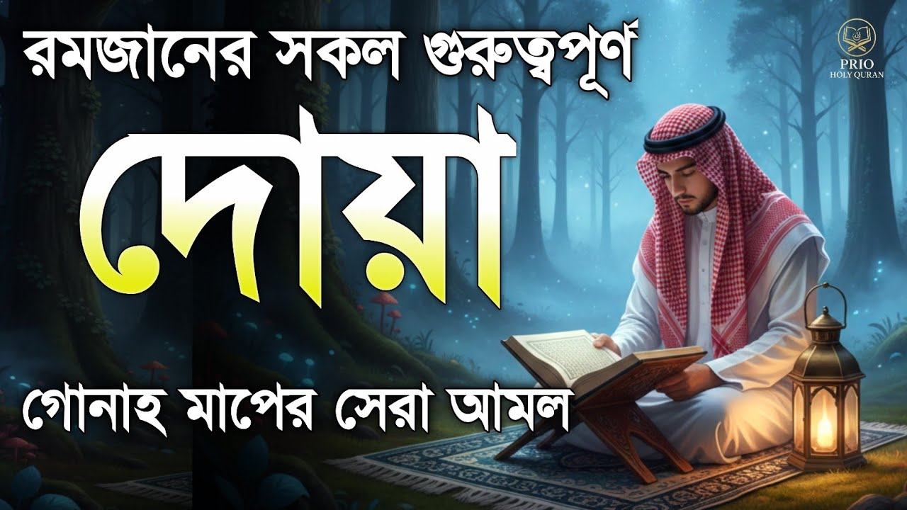 রমজানের সকল গুরুত্বপূর্ণ দোয়া  All Important Ramadan Dua  By Alaa Aqel