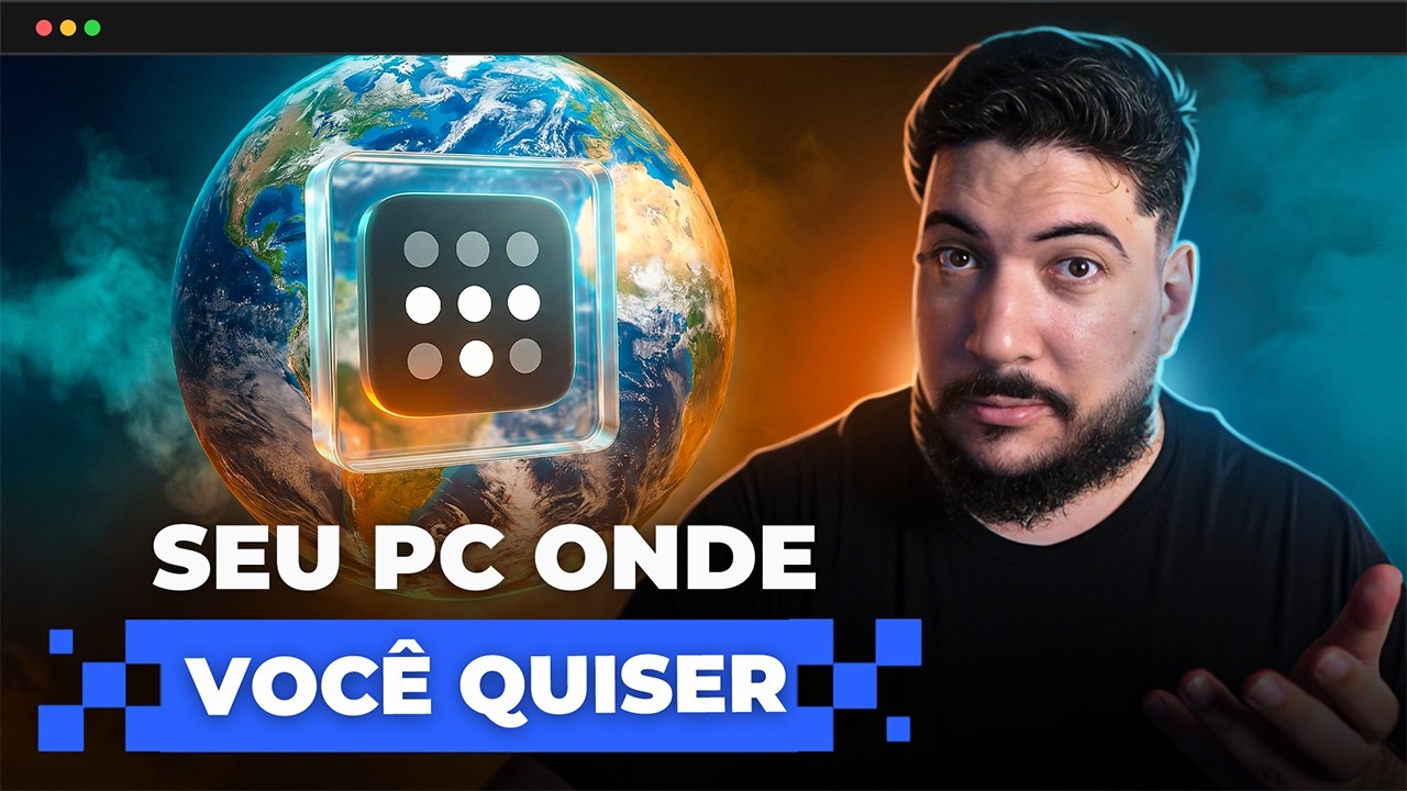 A Forma PERFEITA de Acessar seu PC em QUALQUER LUGAR