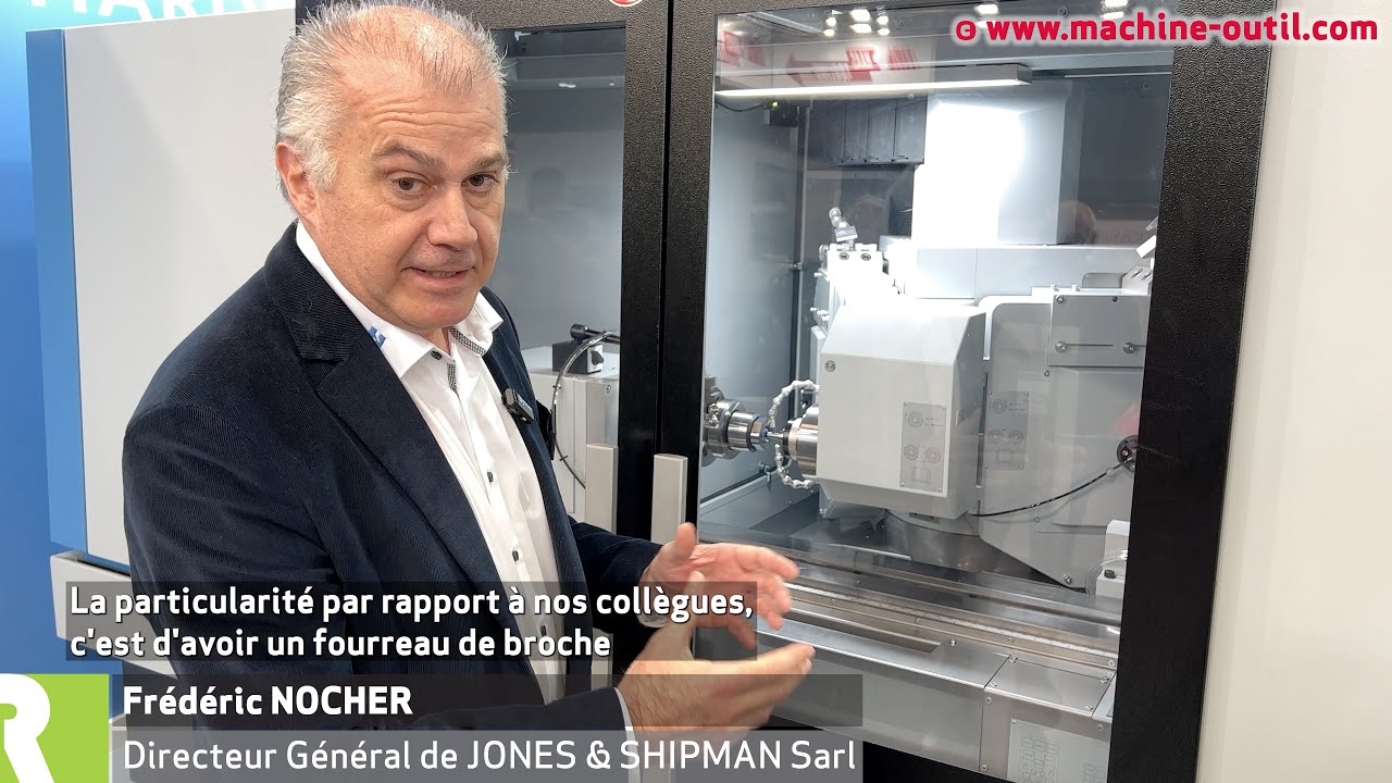 Rectifieuse avec une nouvelle poupée porte meule et une puissance élevée de la meule Kellenberger