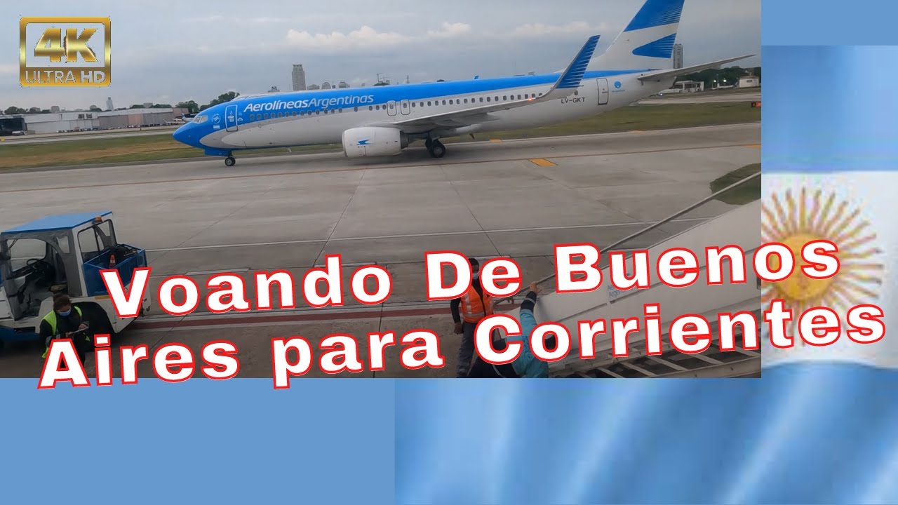 Voando de Buenos Aires para Corrientes (De Austral lineas Argentinas)
