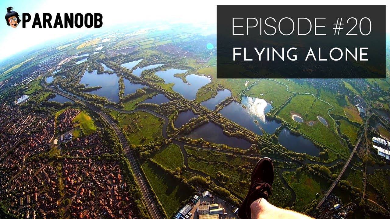 Paramotor Training Vlog - 20 - FIRST flight ALONE, horses.
