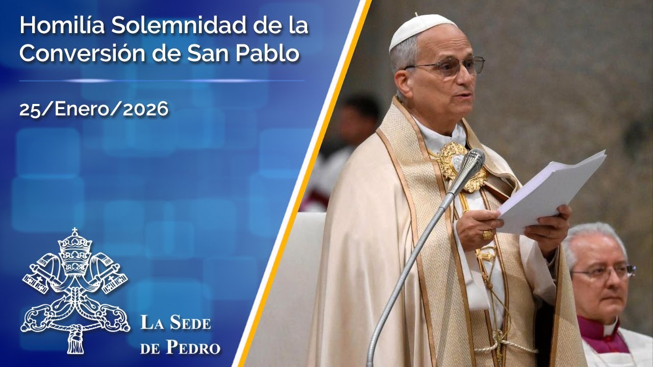 Homilía de León XIV en la Solemnidad de la Conversión de San Pablo (25/01/2026)